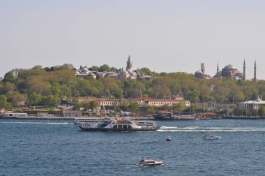 Marmara denizinden önce Topkapı Sarayı, Türkiye 'de İstanbul