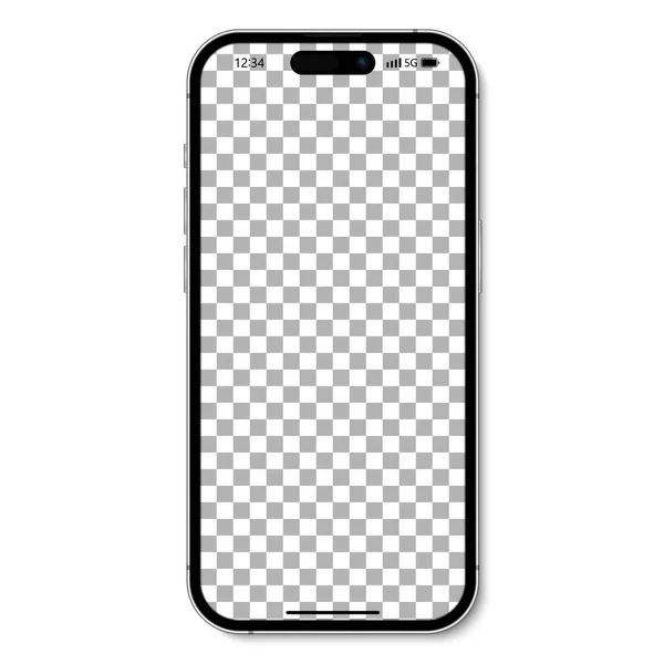 Smartphone isolated. Smartphone, mobile phone. Realistic vector illustration.