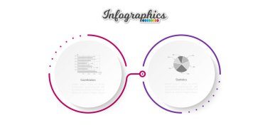 Infographic zaman çizelgesi şablonu grafik, diyagram, web tasarımı, sunum, reklamcılık ve tarih için kullanılabilir. Vektör bilgi gösterimi