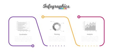 Infographic zaman çizelgesi şablonu grafik, diyagram, web tasarımı, sunum, reklamcılık ve tarih için kullanılabilir. Vektör bilgi gösterimi