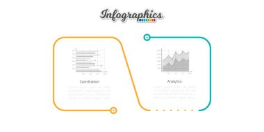 Infographic zaman çizelgesi şablonu grafik, diyagram, web tasarımı, sunum, reklamcılık ve tarih için kullanılabilir. Vektör bilgi gösterimi