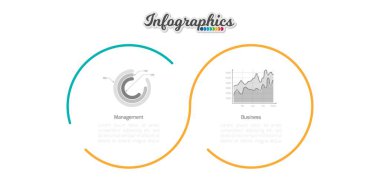 Infographic zaman çizelgesi şablonu grafik, diyagram, web tasarımı, sunum, reklamcılık ve tarih için kullanılabilir. Vektör bilgi gösterimi