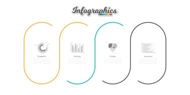 Infographic zaman çizelgesi şablonu grafik, diyagram, web tasarımı, sunum, reklamcılık ve tarih için kullanılabilir. Vektör bilgi gösterimi