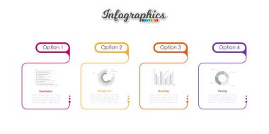 Infographic zaman çizelgesi şablonu grafik, diyagram, web tasarımı, sunum, reklamcılık ve tarih için kullanılabilir. Vektör bilgi gösterimi