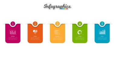Infographic zaman çizelgesi şablonu grafik, diyagram, web tasarımı, sunum, reklamcılık ve tarih için kullanılabilir. Vektör bilgi gösterimi