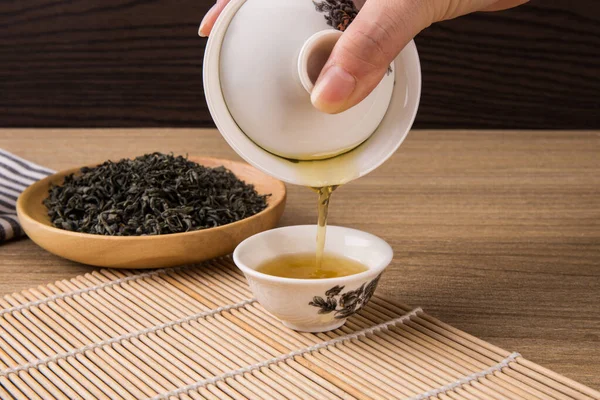 Teekultur Von Oolong Hong Pao — Stockfoto