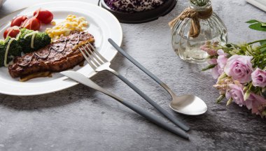 Yüksek kalite paslanmaz çelik sofra takımı