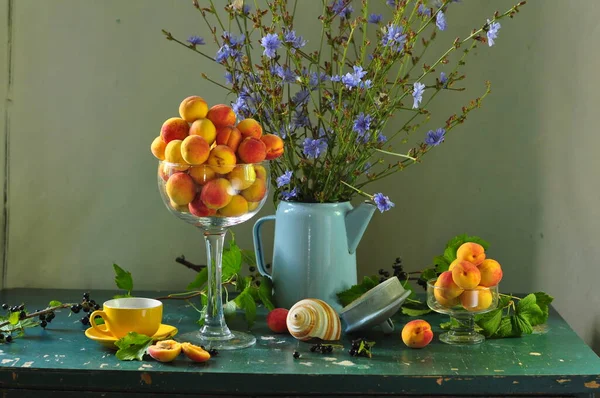 Meyve Sebzelerle Dolu Bir Hayat — Stok fotoğraf
