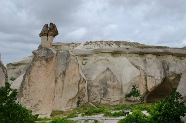 Aadocia Vadisi 'nin güzel manzarası, Kapadokya 