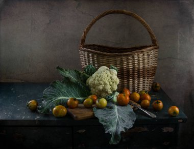 Sebze ve meyvelerle dolu bir hayat