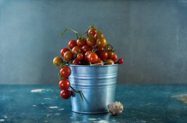 Olgun kiraz ve kirazlı hayat 