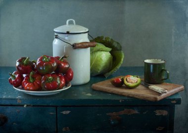 natürmort. Klasik natürmort 