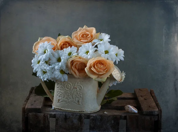 Schöne Blumen Der Vase — Stockfoto