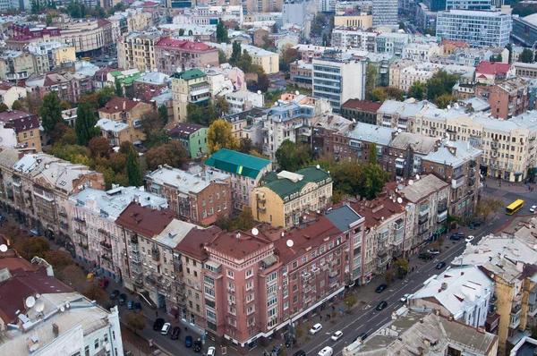 Aerial View City Lviv Ukraine — Stock Photo, Image
