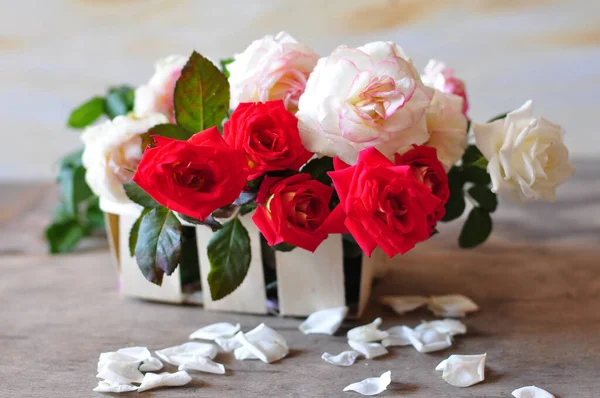 Vackra Blommor Vas — Stockfoto