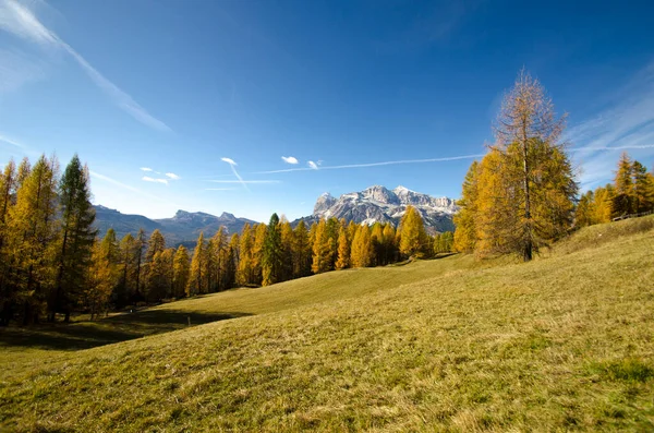 Podzimní Krajina Italských Alp — Stock fotografie