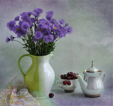 Çiçeklerle dolu hayat 