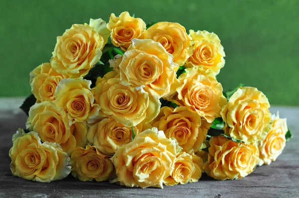 Buquê Rosas Amarelas — Fotografia de Stock