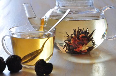 Kurutulmuş limonlu çay 