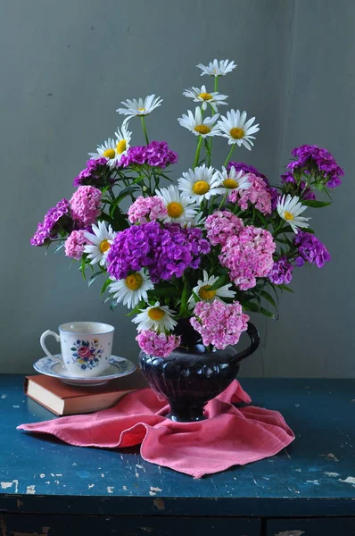 stock image still life with flowers in vase 