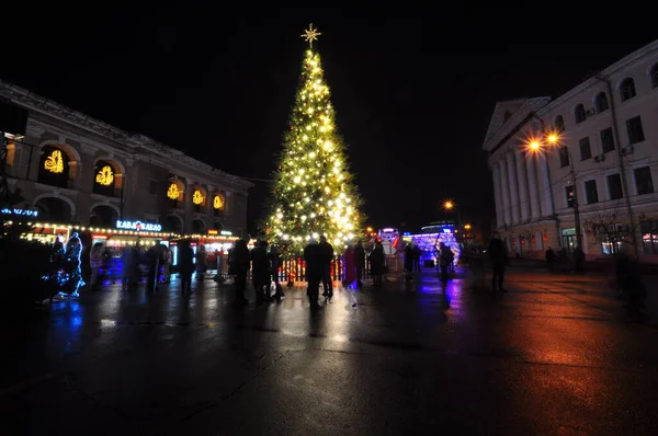 stock image christmas decorations in moscow 