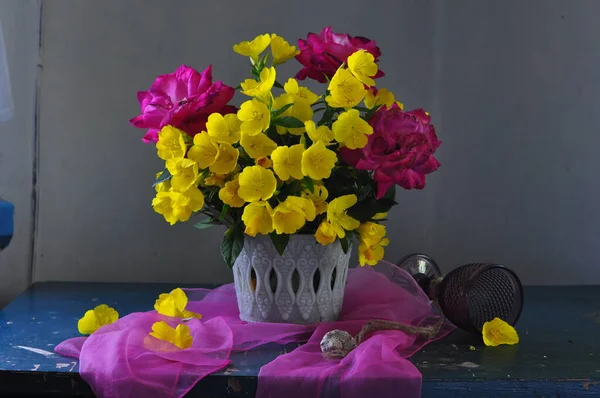 Bouquet Flowers Close — Stock Photo, Image