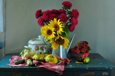 Çiçeklerle dolu hayat