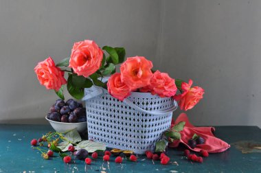 Çiçeklerle dolu hayat