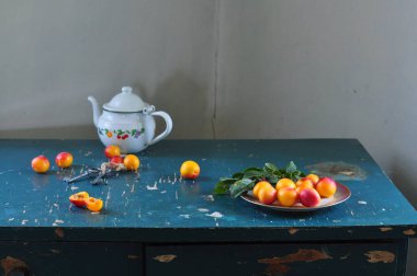 Taze meyvelerle dolu bir hayat