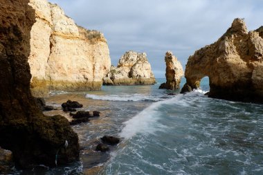 Güzel deniz manzarası. doğa arkaplanı