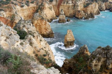 Uçurumun güzel manzarası