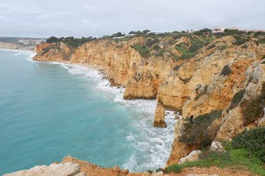 hermosa vista de la costa
