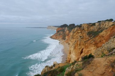Deniz kıyısının güzel manzarası