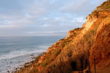 Deniz kıyısının güzel manzarası