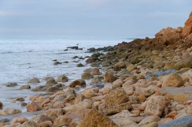 Kuzey İspanya 'daki Akdeniz kıyıları.
