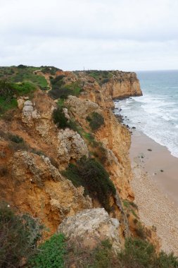 Deniz kıyısının güzel manzarası