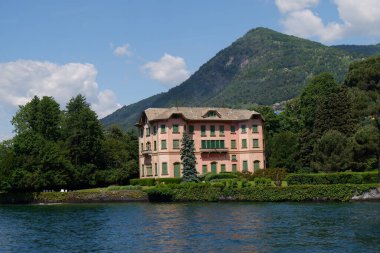 Lake Como, İtalya görünümünü