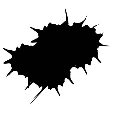 mürekkep ya da su sıçrama izi