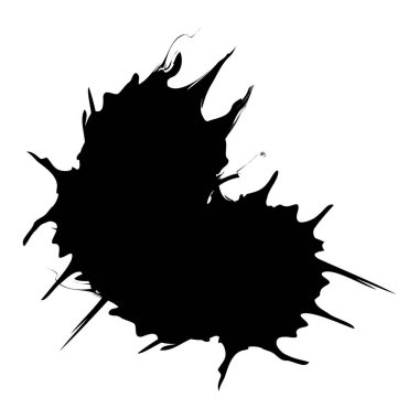 mürekkep ya da su sıçrama izi