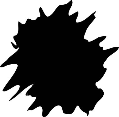 mürekkep ya da su sıçrama izi