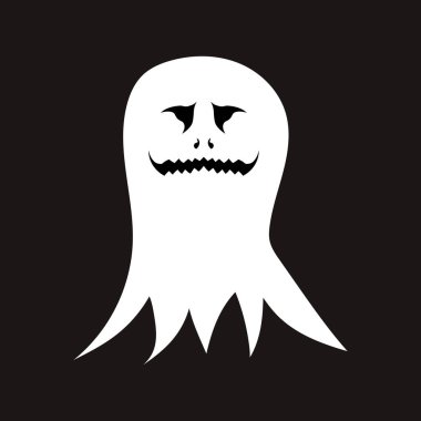 Cadılar Bayramı tasarımı, vektör illüstrasyonu