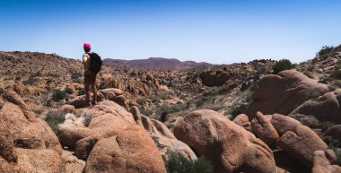 Joshua Tree Ulusal Parkı 'ndaki Jumbo Kayalıkları Kampı' nda keşif, kamp ve yürüyüş..