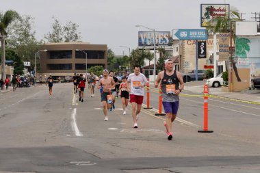  2023 Rock 'n' Roll San Diego Maratonu Morena Bulvarı.