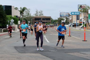  2023 Rock 'n' Roll San Diego Maratonu Morena Bulvarı.