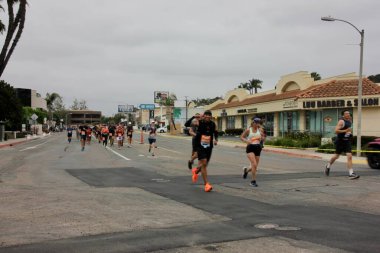  2023 Rock 'n' Roll San Diego Maratonu Morena Bulvarı.