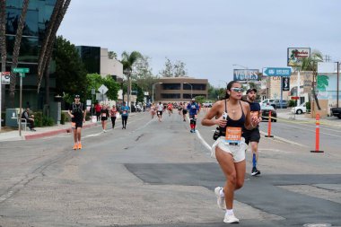  2023 Rock 'n' Roll San Diego Maratonu Morena Bulvarı.