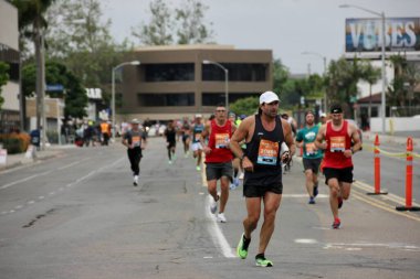  2023 Rock 'n' Roll San Diego Maratonu Morena Bulvarı.