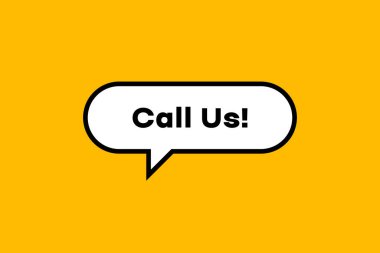 Bize Banner de, konuşma balonu. Bize düğme, pankart, etiket ya da etiket de. Vektör