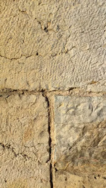 Eski turuncu taşlarda duvar dokusu