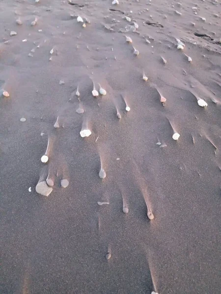Рокады Пляже Унесенные Ветром — стоковое фото